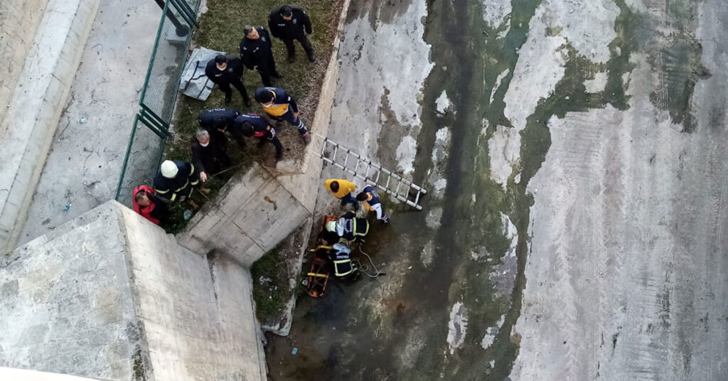 Şanlıurfa’da İntihar! Kendini Dereye Attı