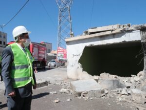 Osmanlı Mahallesinde ilk kepçe vuruldu