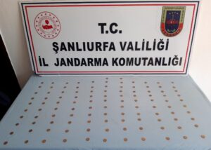 Şanlıurfa’da 110 altın sikke ele geçirildi