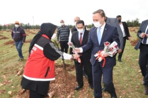 Şanlıurfa’da 8 Mart ağaçlandırma etkinliği