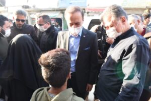 Şanlıurfa Valisi Suriye’de incelemelerde bulundu