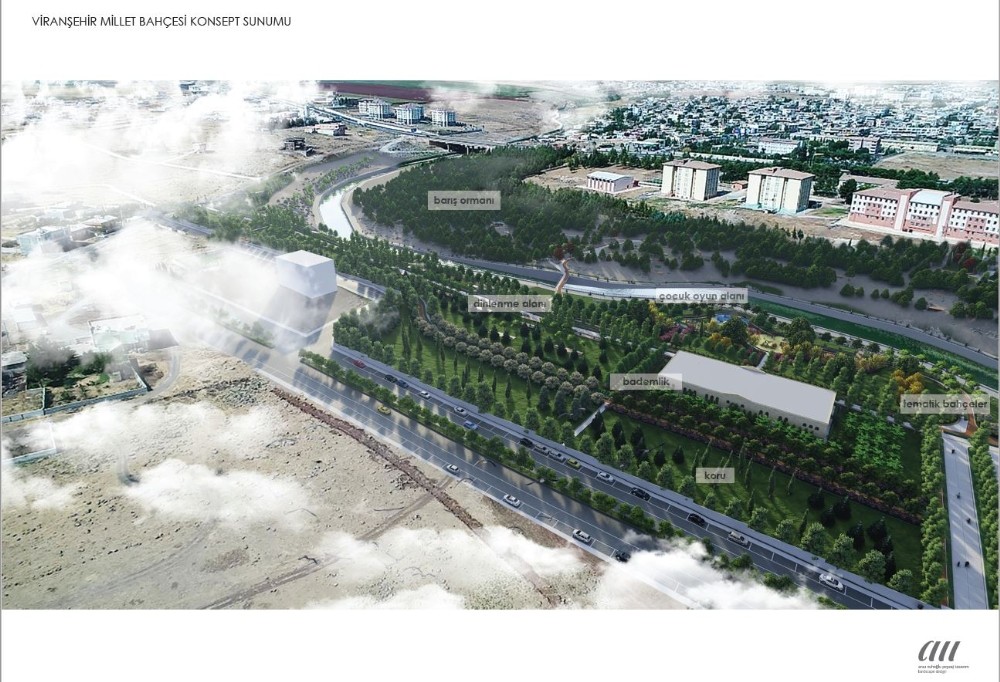 Viranşehir millet bahçesine kavuşuyor