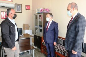 Yalçınkaya, esnafı ziyaret etti