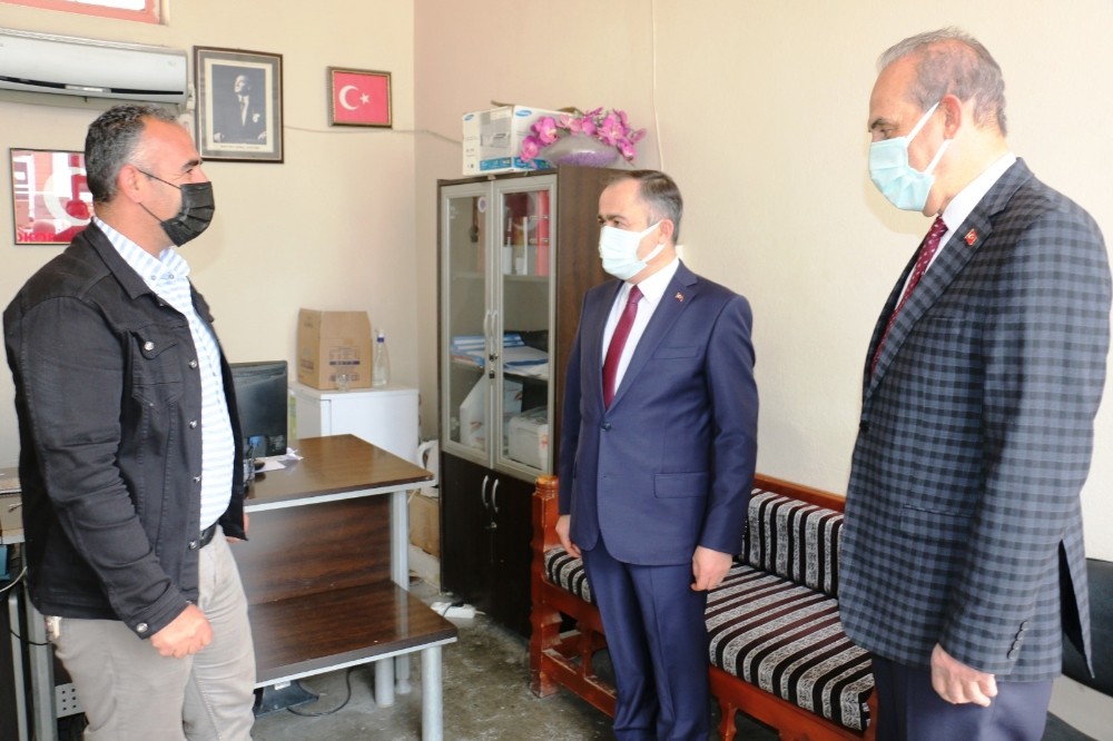 Yalçınkaya, esnafı ziyaret etti