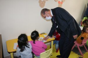 Yalçınkaya’dan kadın destek merkezine ziyaret