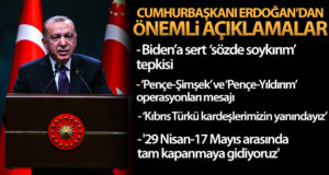 Cumhurbaşkanı Erdoğan’dan kabine sonrası önemli açıklamalar Tam kapanma geliyor
