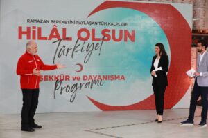 Şanlıurfalı hayırseverden Ramazan için Kızılay’a büyük destek