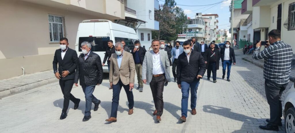 Gelecek Partisi Şanlıurfa il Başkanı Harran’da Esnafı dinledi