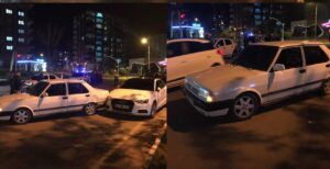 Şanlıurfa’da yaşanan kaza Maddi hasar meydana geldi