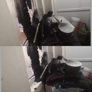 Şanlıurfa’da sigara izmariti az kalsın evi kül ediyordu