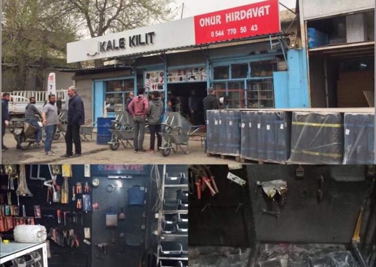 Şanlıurfa’da işyerinde yangın çıktı