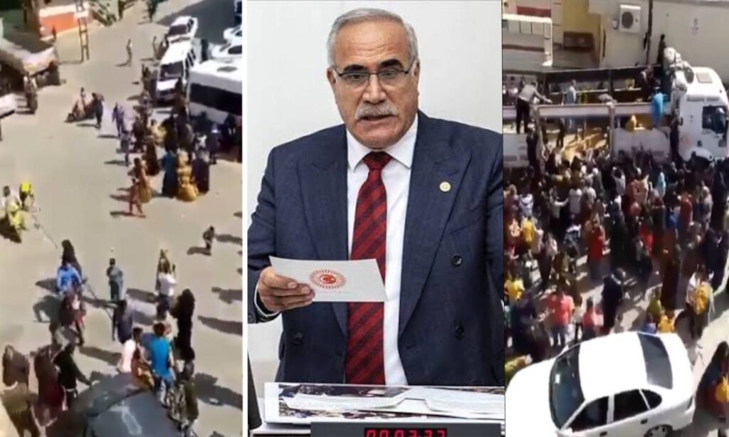 Aziz Aydınlık, patates dağıtımına tepki gösterdi