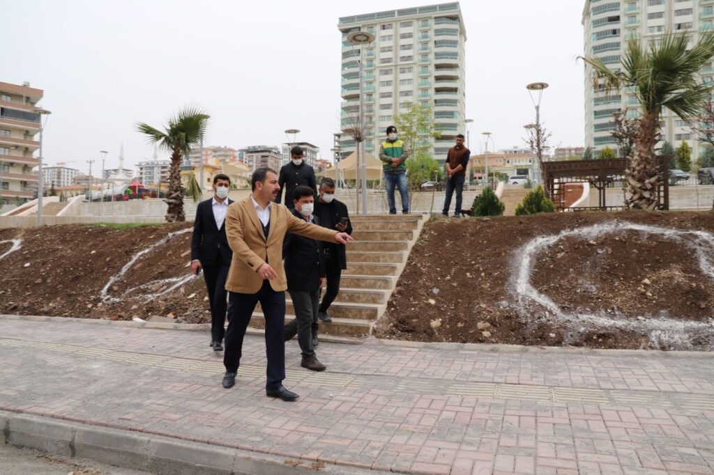 Baydilli sahada çalışmaları inceledi