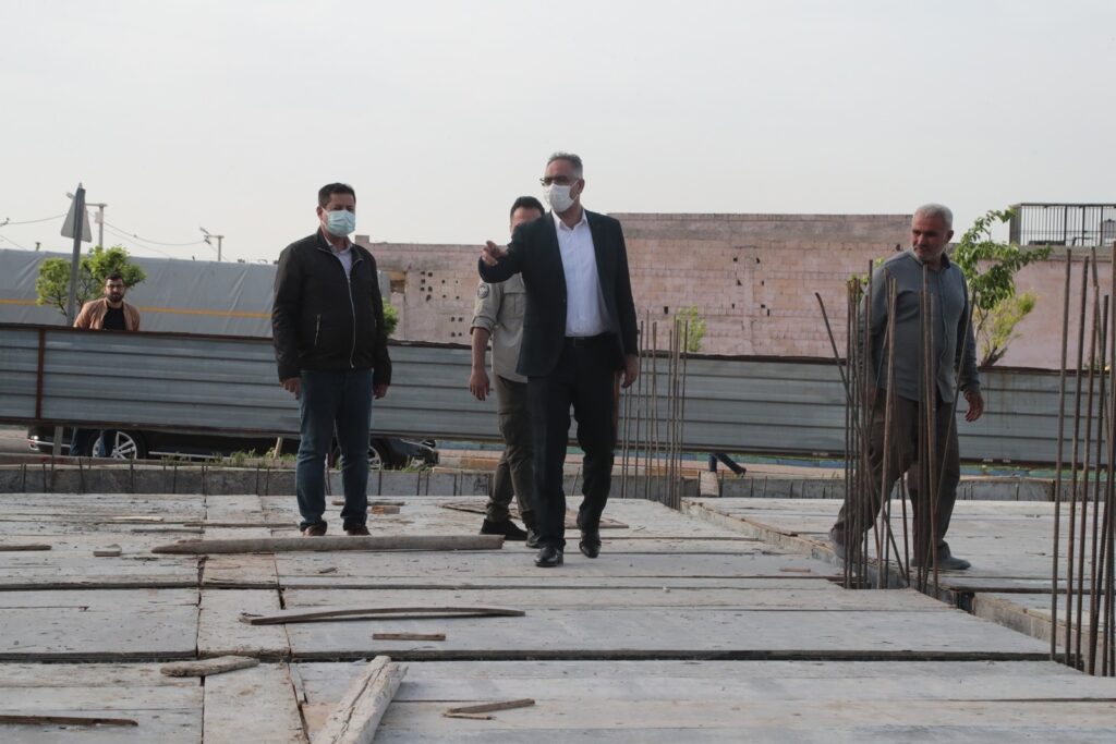 Eyyübiye ‘de gençlik merkezi için çalışmalar sürüyor