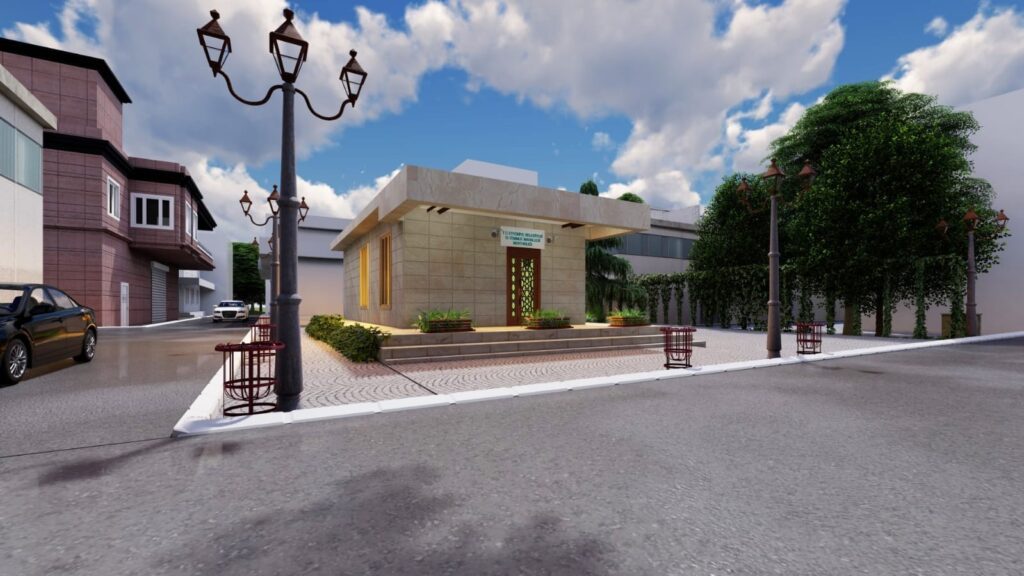 Eyyübiye‘de muhtar evi yapım çalışmaları sürüyor