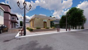 Eyyübiye‘de muhtar evi yapım çalışmaları sürüyor