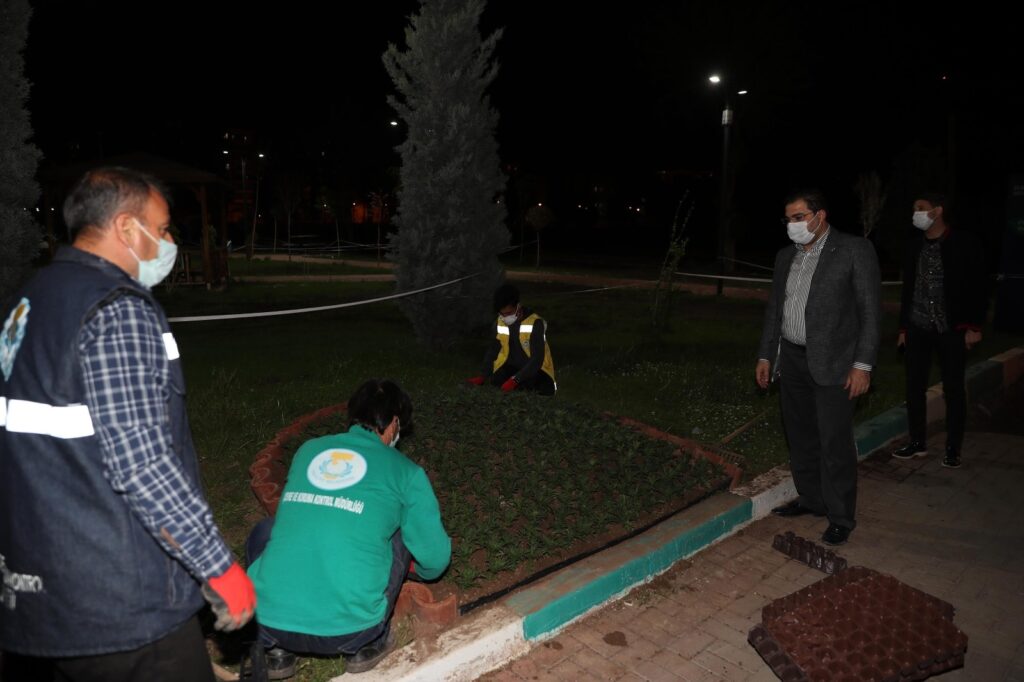 Haliliye’de gece denetimi yapıldı