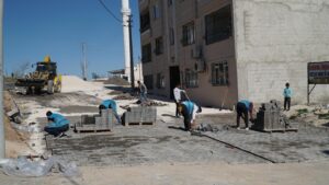 Haliliye’de yol çalışmaları sürüyor