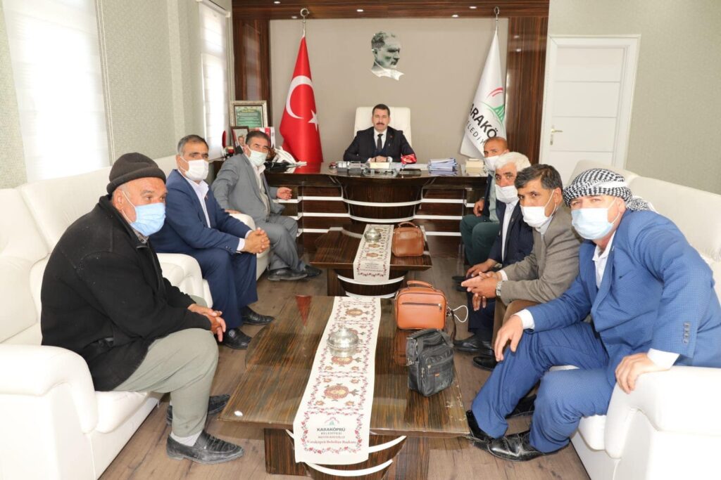 Muhtarlardan Baydilli’ye teşekkür