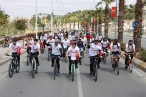 ’Şanlı Kurtuluş’ için pedal çevirdiler