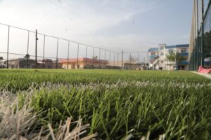 Şanlıurfa kırsalında yapılan Millet bahçesi açılışa hazırlanıyor