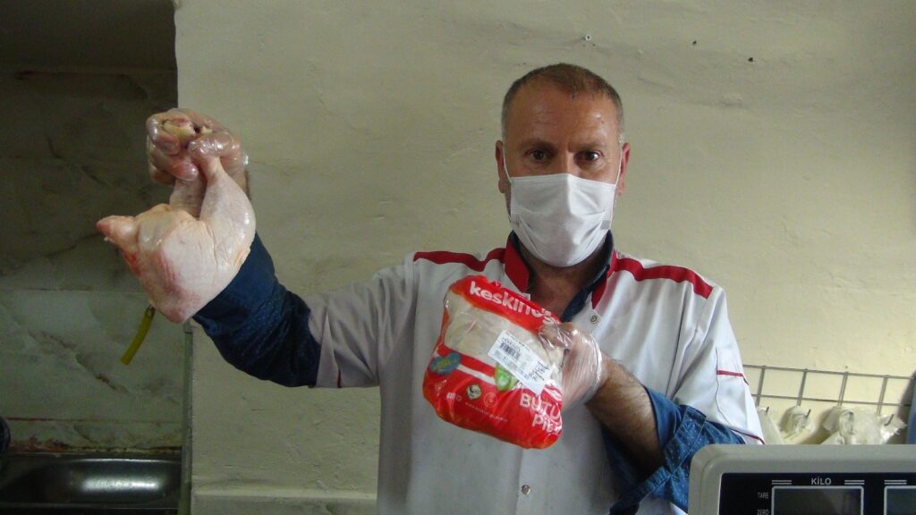 Şanlıurfa’da 20 yıllık kasaptan ilginç tavuk önerisi