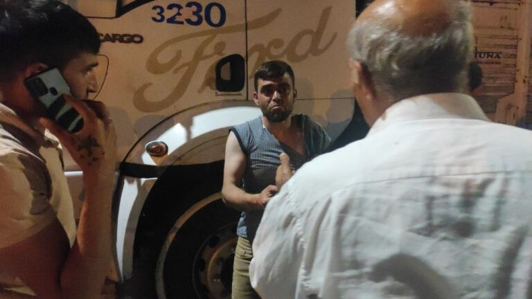 Şanlıurfa’da akü hırsızına meydan dayağı