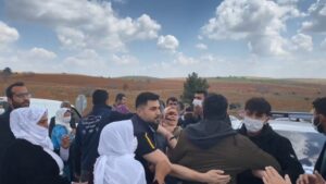 Şanlıurfa’da Düğün konvoyunda yaşanan kaza sonrası kavga çıktı