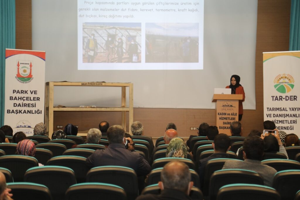 Şanlıurfa’da ipekböcekçiliği eğitimi
