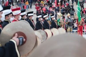 Şanlıurfa’da İşgalden kurtuluş kutlamaları Mehteran Marşı ile son buldu
