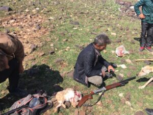 Şanlıurfa’da Kaçak avlanan şahıs yakalandı