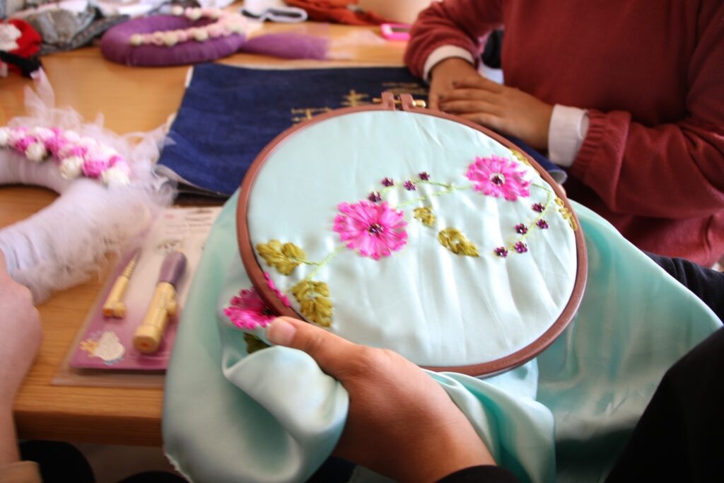 Şanlıurfa’da Millet evlerinde meslek sahibi oluyorlar