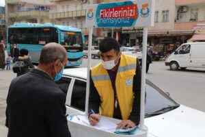 Şanlıurfa’da vatandaşlar taleplerini sahada iletiyor