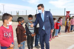 Şurkav sosyal sorumluluk projesi kapsamında Güzelköy Okulunda