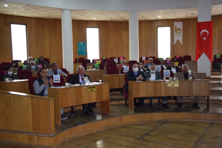 Viranşehir Belediyesi nisan ayı meclis toplantısı yapıldı
