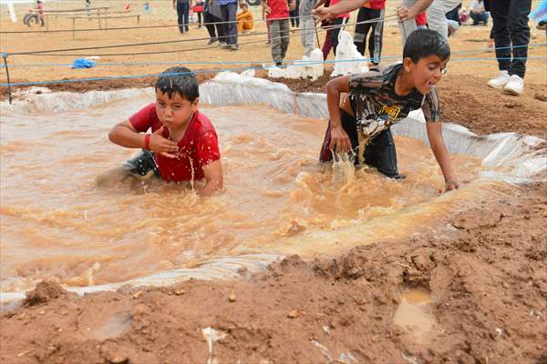 Harranlı çocukların “Survivor” heyecanı profesyonel parkura taşınıyor