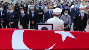 Siverek Kaymakamı Ongu Bursa’da son yolculuğuna uğurlandı