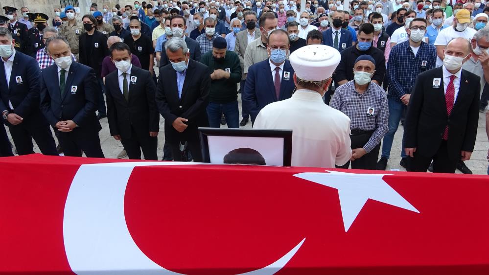 Siverek Kaymakamı Ongu Bursa’da son yolculuğuna uğurlandı