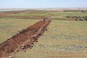 Akçakale’de doğalgaz çalışmaları başladı