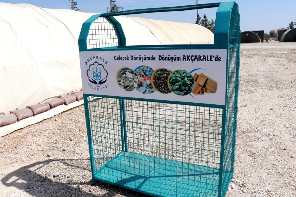 Akçakale’de geri dönüşüm hamlesi başladı
