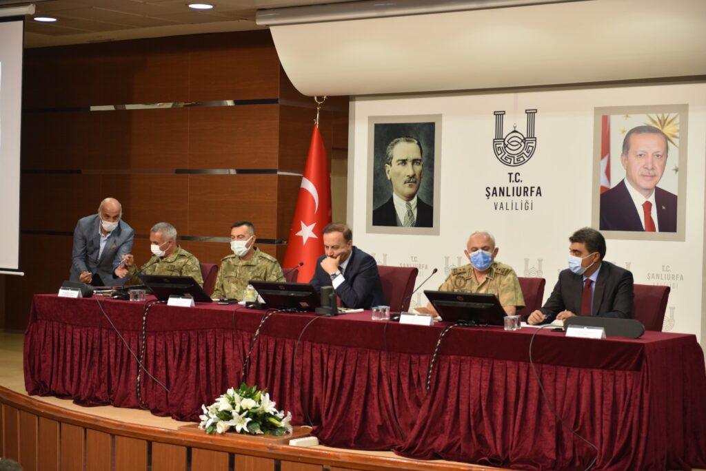 Şanlıurfa’da Barış Pınarı Bölgesi Koordinasyon Toplantısı Yapıldı