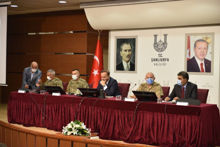 Şanlıurfa’da Barış Pınarı Bölgesi Koordinasyon Toplantısı Yapıldı