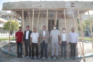 Başkan Kuş çalışmaları yerinde inceledi