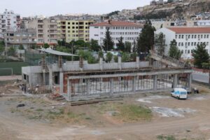 Birecik’te olimpik yüzme havuzu çalışmaları devam ediyor