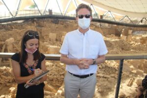Büyükelçi Meyer-Landrut Göbeklitepe’yi ziyaret etti