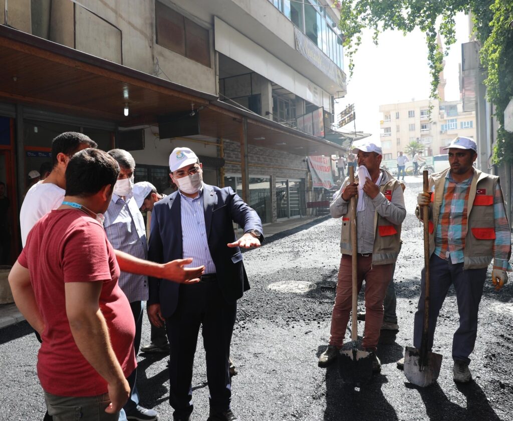 Canpolat asfalt atağını inceledi