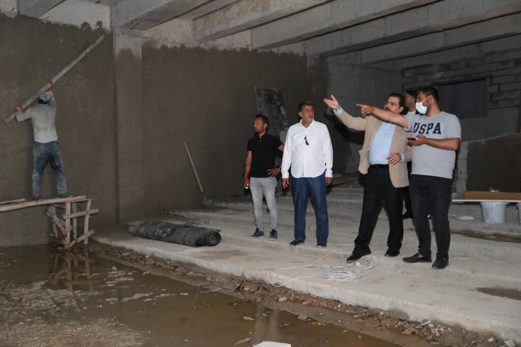 Göbeklitepe Kültür Evi’nin yapımı devam ediyor