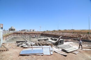 Haliliye’de inşaatlar bir bir yükseliyor