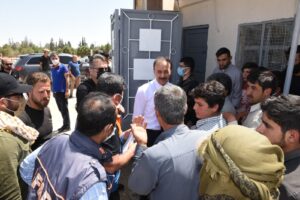 Şanlıurfa Valisi Erin Telabyad’da İncelemelerde Bulundu