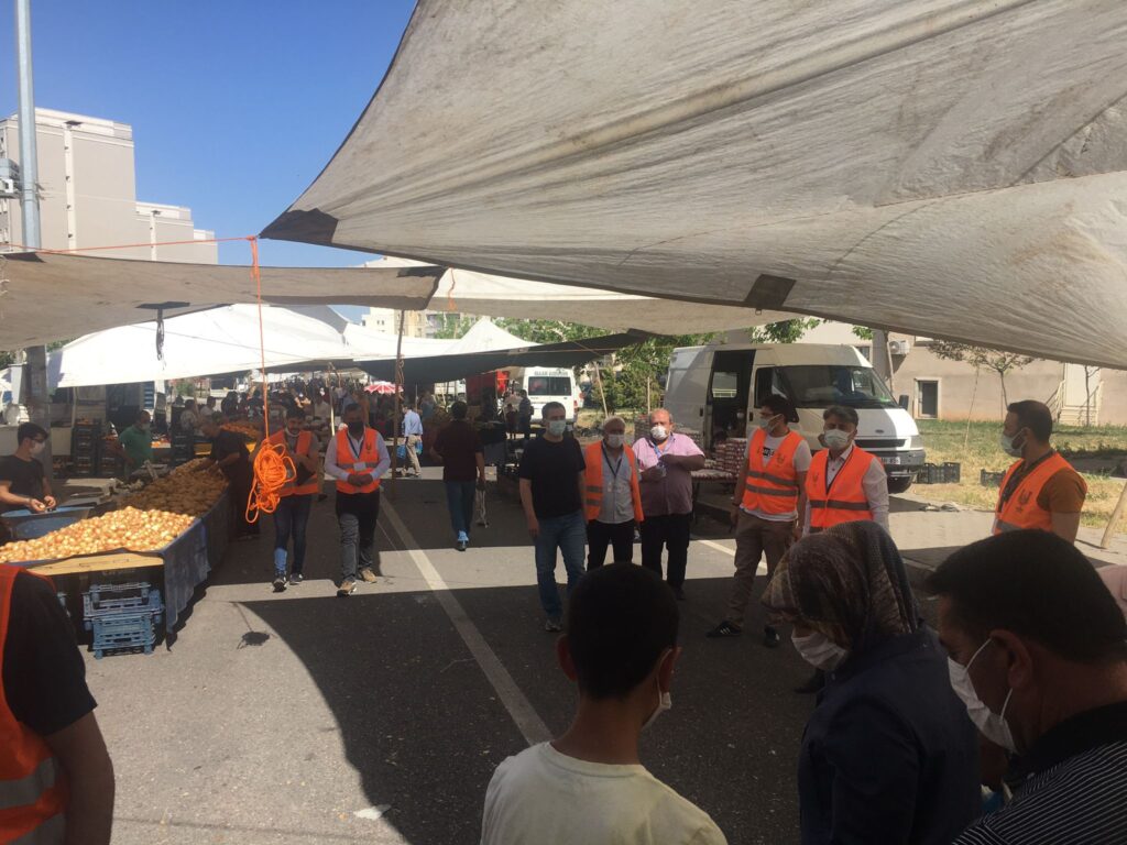 Şanlıurfa’da Salgına Karşı Bayramda Görev Yaptılar